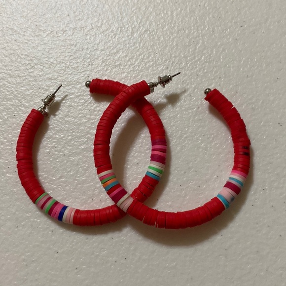 Jewelry - Hoop earrings. 🌈